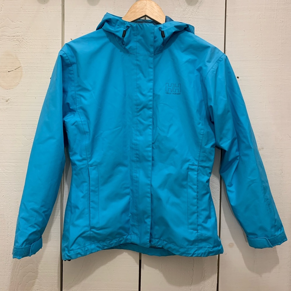 Helly Hansen Light Blue Mesh Lined Jacket